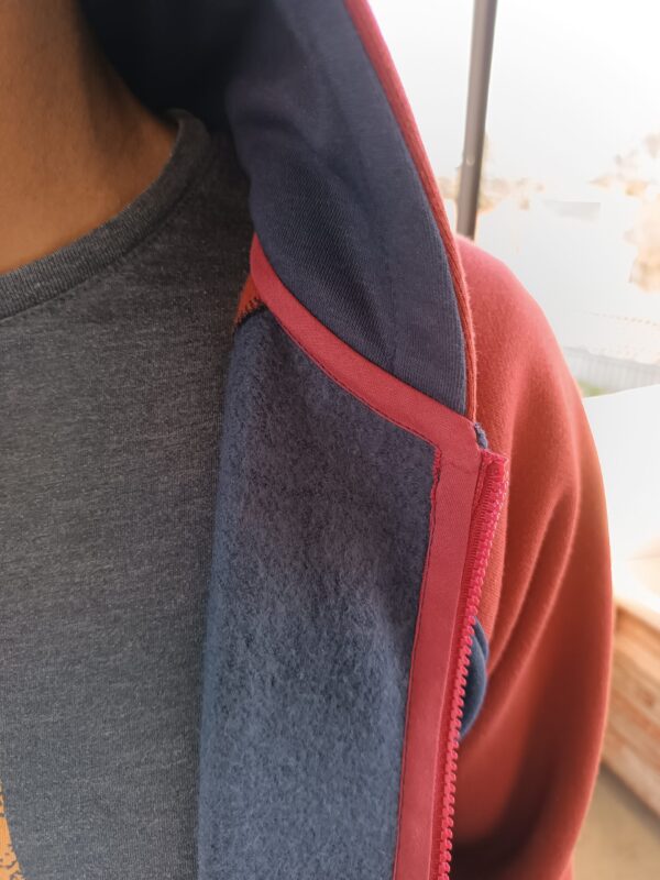 Extension sweat Mike zippé – Image 2