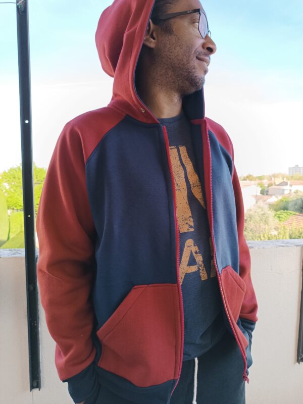 Extension sweat Mike zippé – Image 4