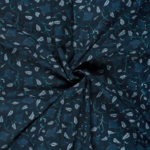 Tissu indien feuilles