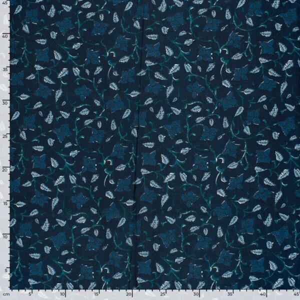 Tissu indien feuilles – Image 4
