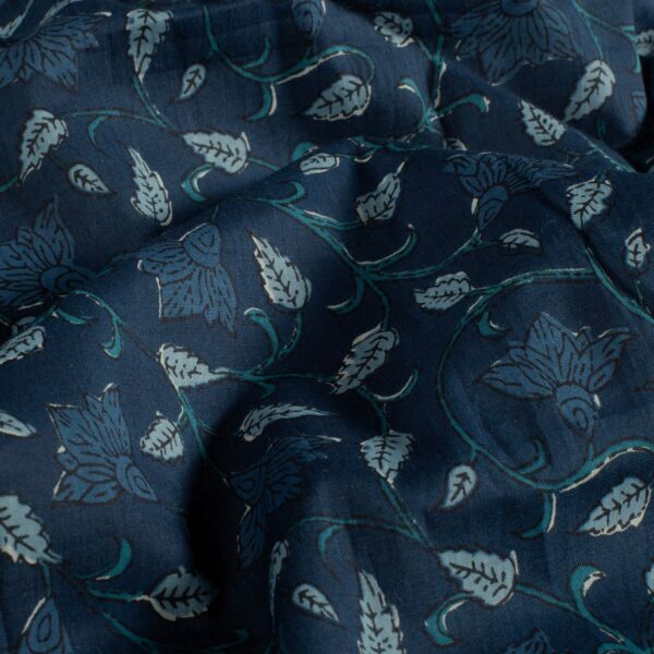 Tissu indien feuilles
