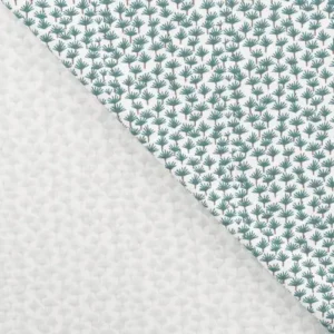 Jersey coton BIO imprimé palmiers