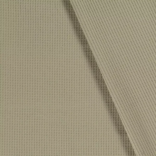 Jersey gaufré vert olive – Image 2