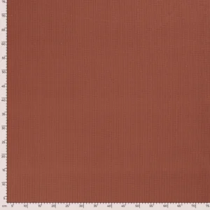 Jersey gaufré terracotta