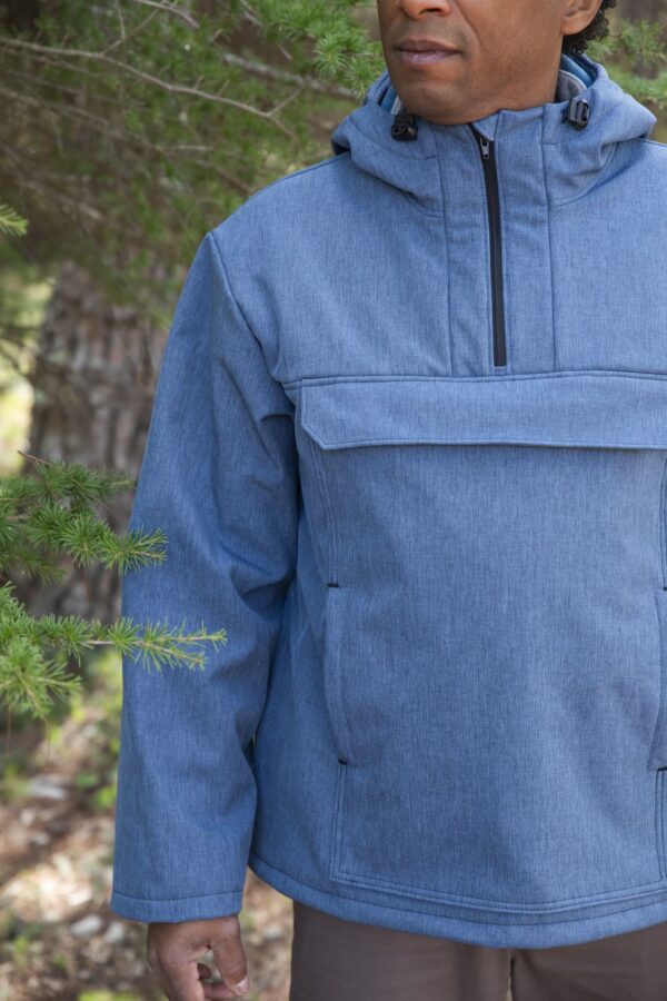 Kit couture anorak Hans bleu