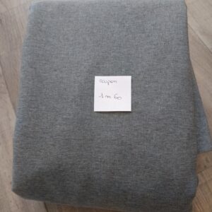 Coupon softshell gris 1.60m