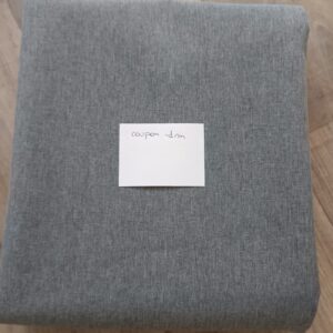 Coupon softshell gris 1m