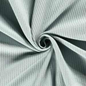 Jersey gaufré vert clair