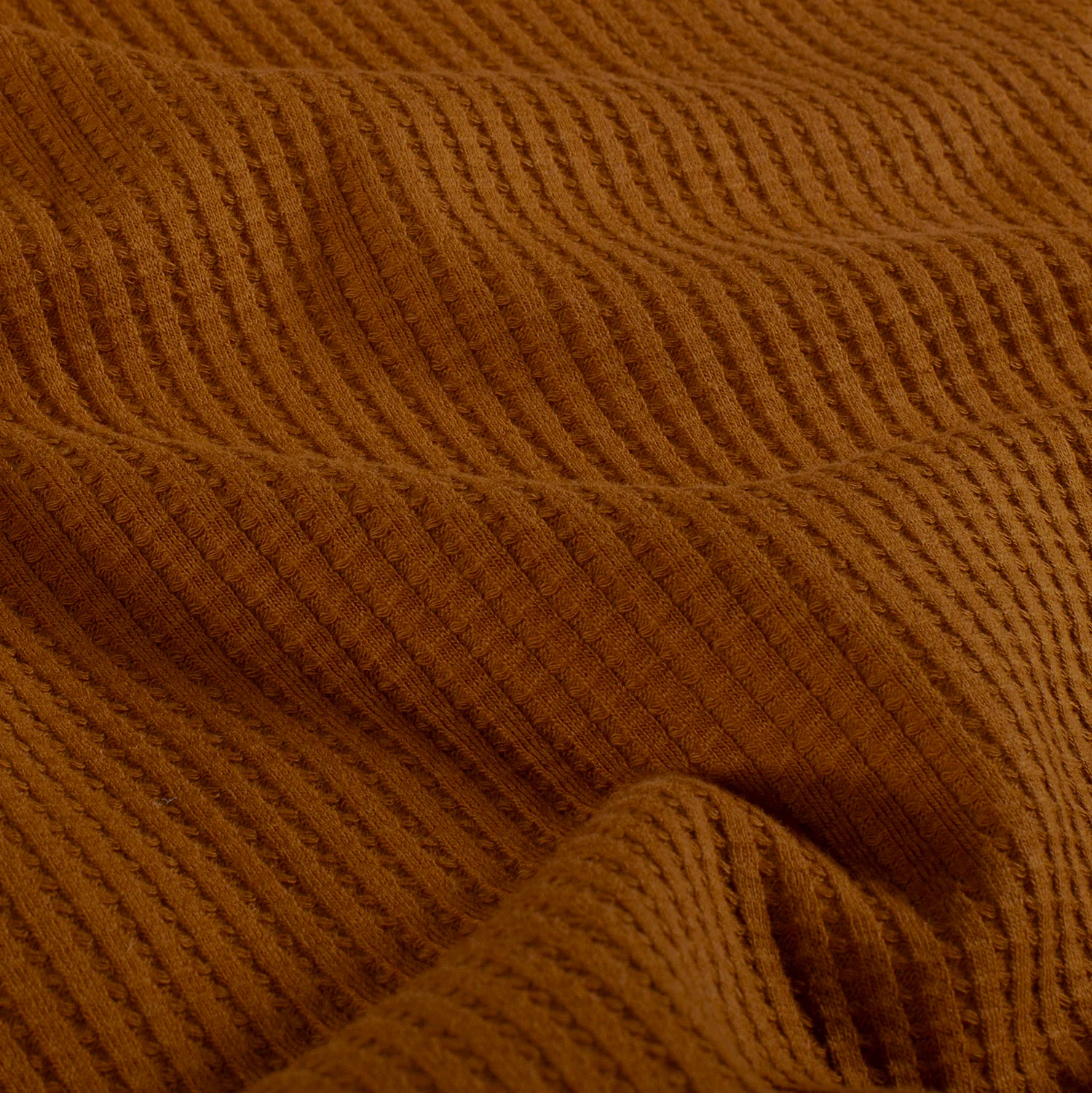 Jersey gaufré caramel – Image 2