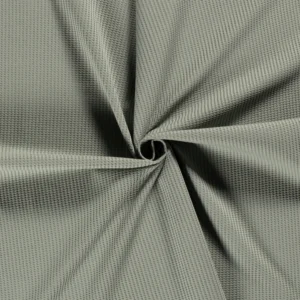 Jersey gaufré menthe foncé