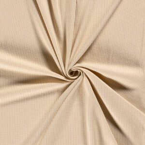 Jersey gaufré beige
